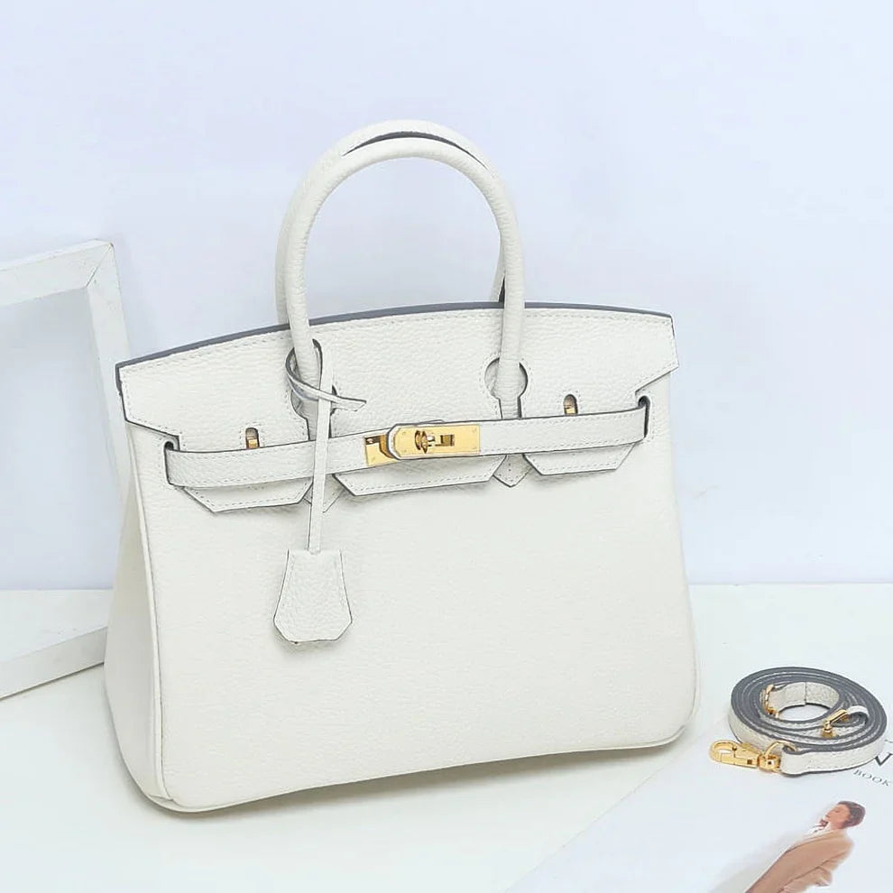 Luxe™ Lederhandtasche