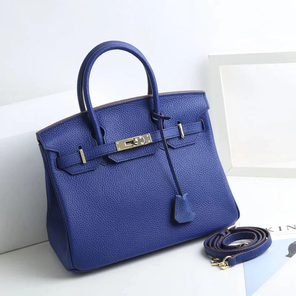 Luxe™ Lederhandtasche