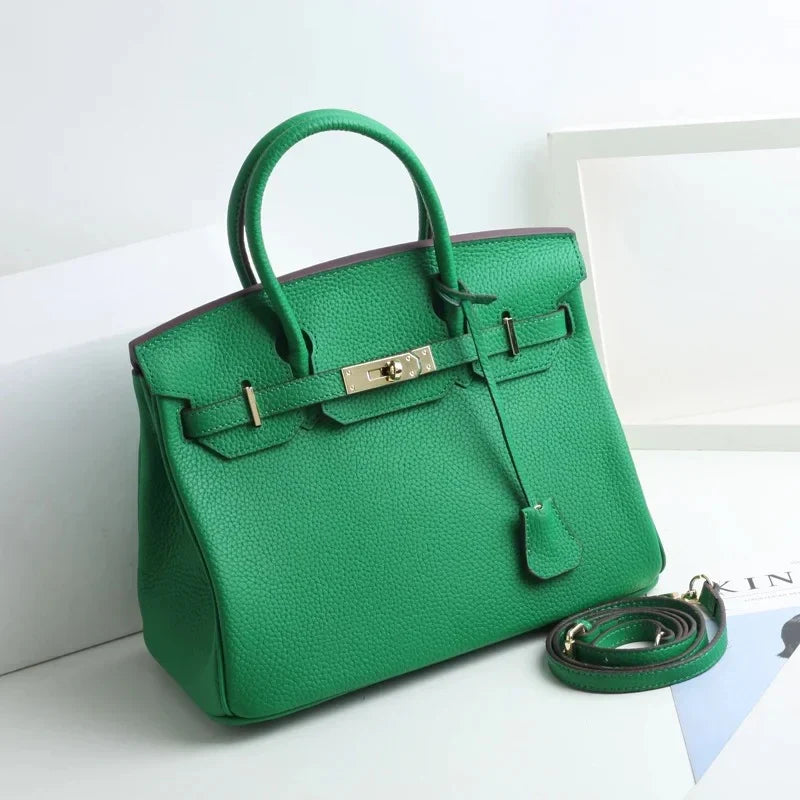 Luxe™ Lederhandtasche