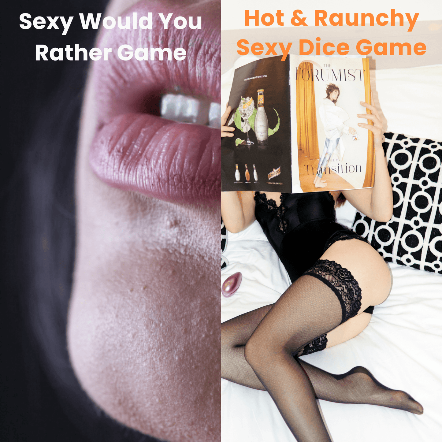 Hot & Raunchy Dice Game + Would You Rather Game - Comfy Simplicity