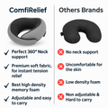 ComfiRelief™ Neck Travel Pillow