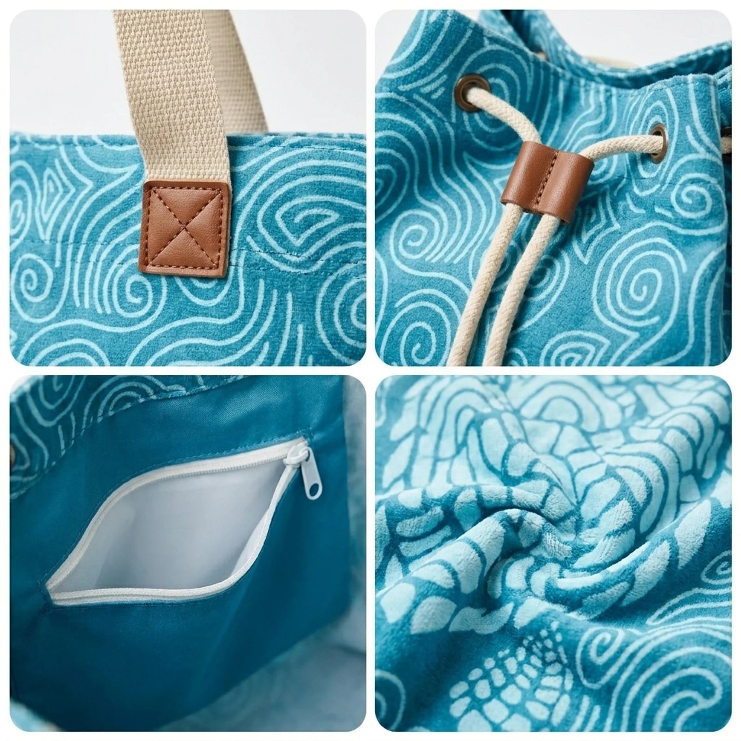 BeachMate 2-In-1 Towel Bag - Comfy Simplicity