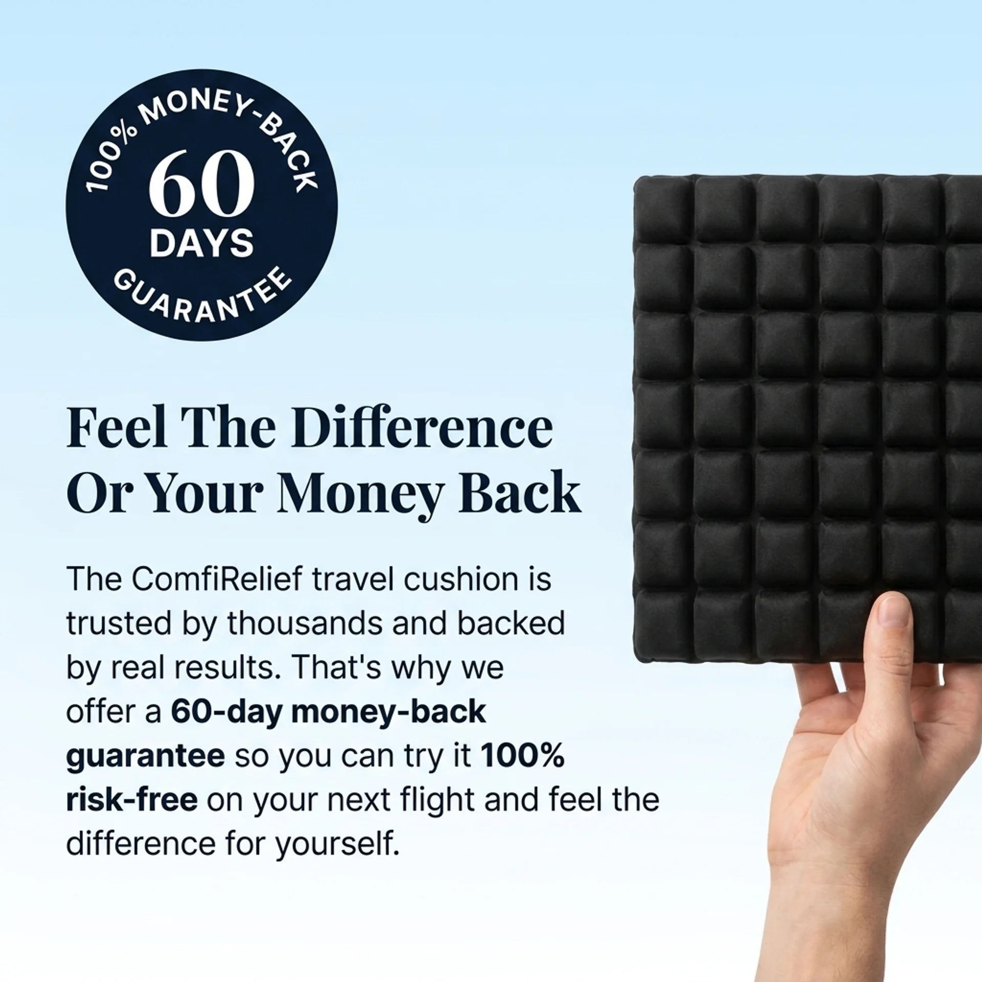 ComfiRelief™ Travel Cushion - Comfy Simplicity