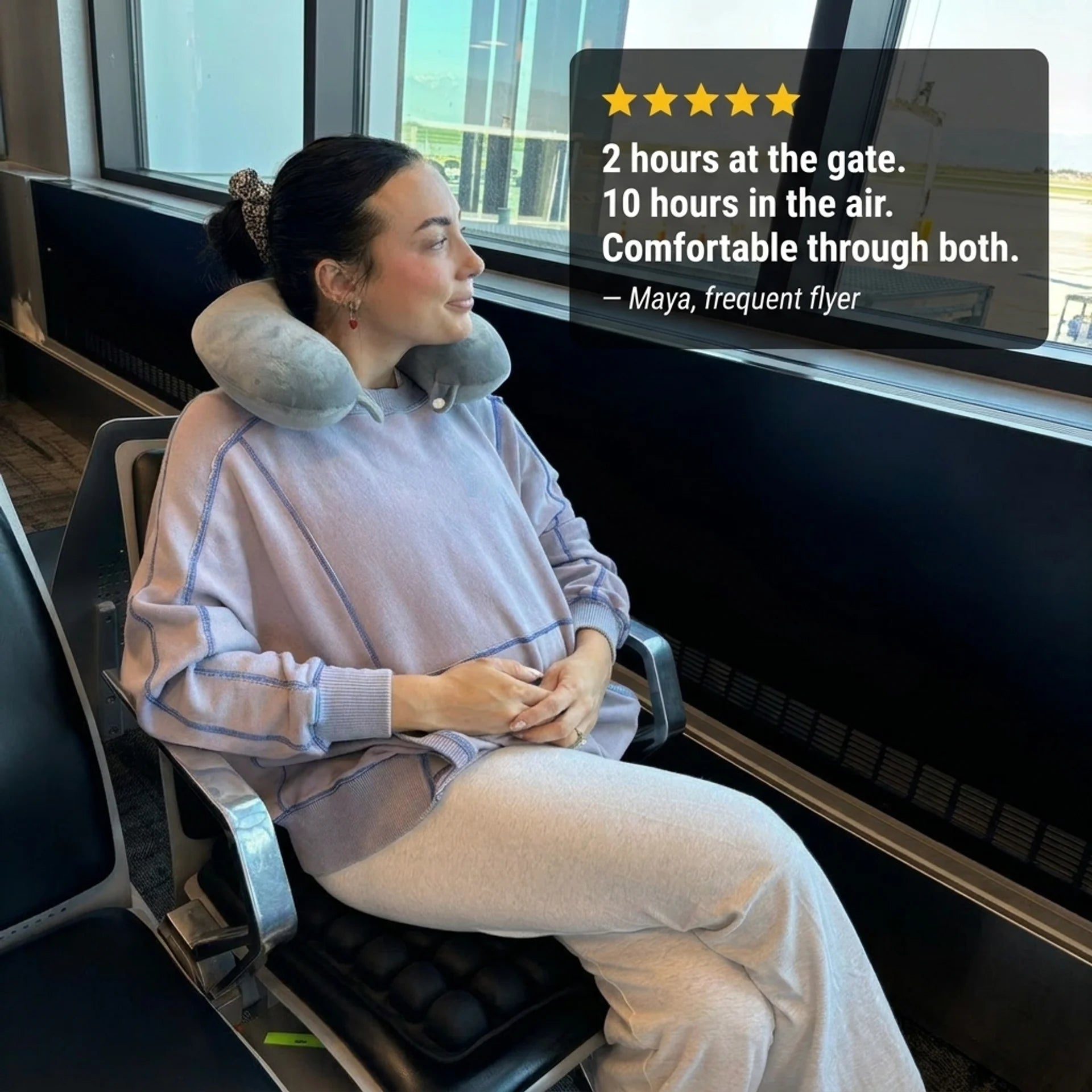 ComfiRelief™ Travel Cushion - Comfy Simplicity