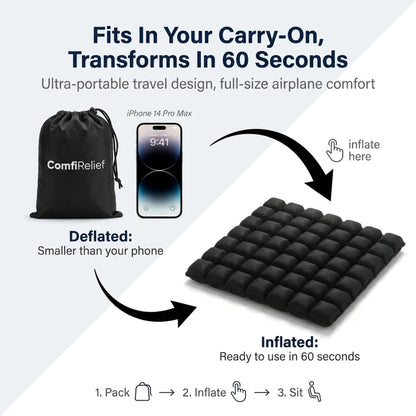 ComfiRelief™ Travel Cushion - Comfy Simplicity