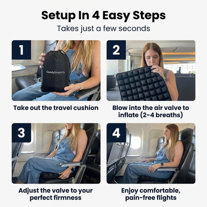 ComfiRelief™ Travel Cushion - Comfy Simplicity