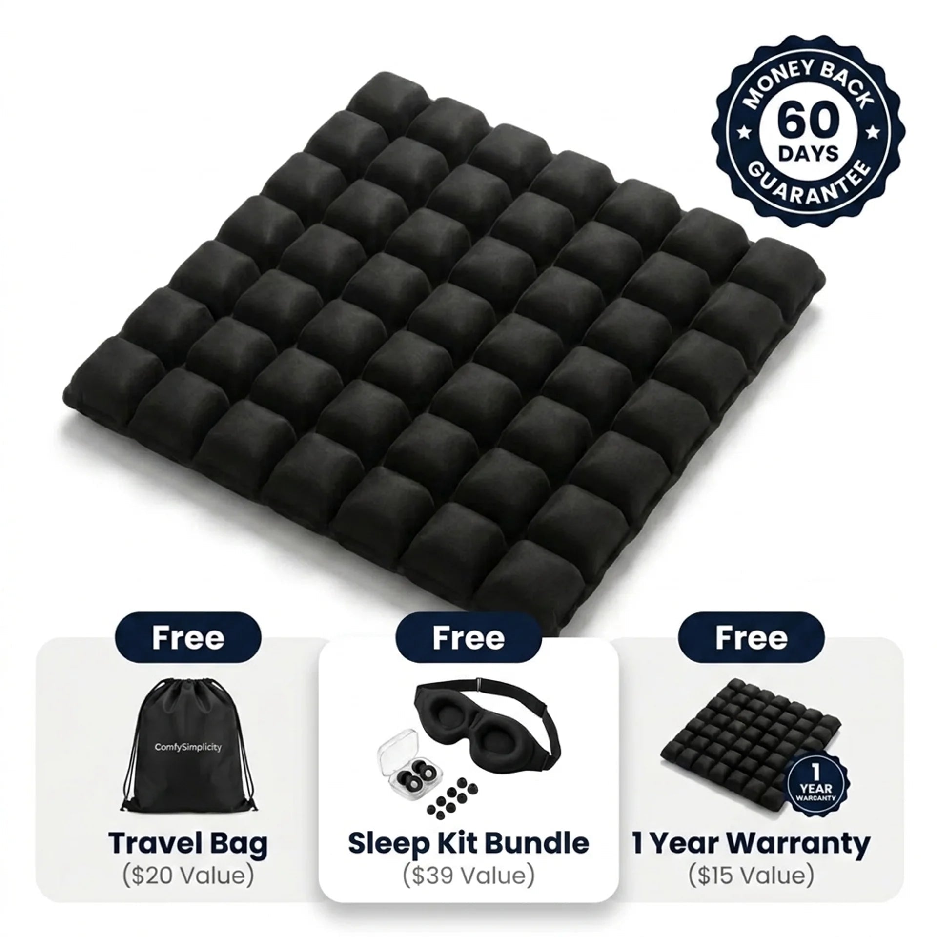 ComfiRelief™ Travel Cushion - Comfy Simplicity
