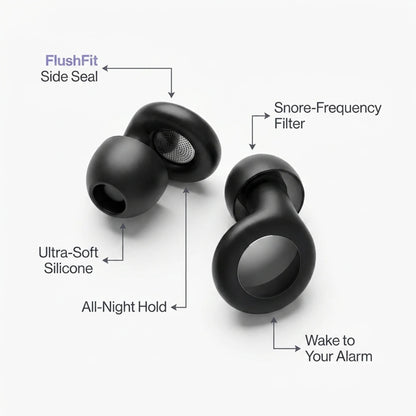 DreamSide Anti-Noise Earplugs - Comfy Simplicity