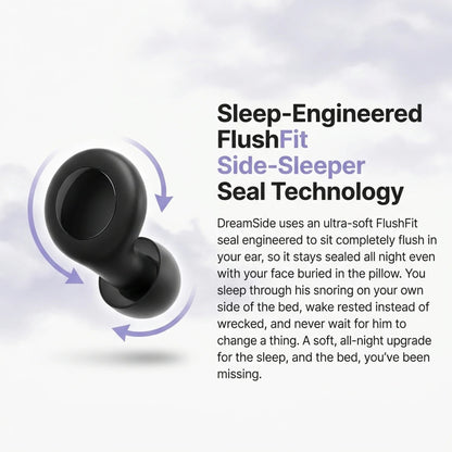 DreamSide Anti-Noise Earplugs - Comfy Simplicity