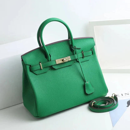 Luxe™ Lederhandtasche