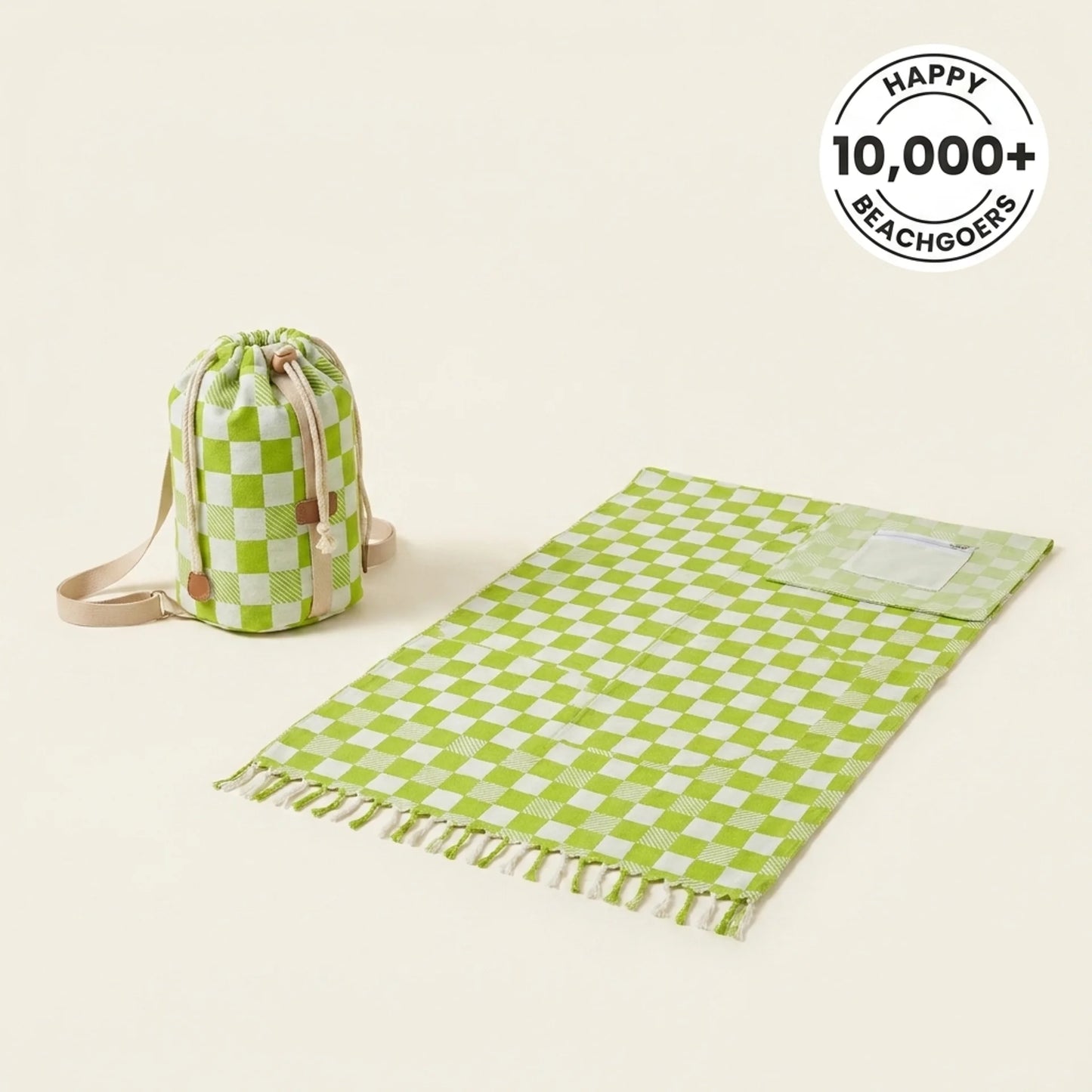 BeachMate 2-In-1 Towel Bag