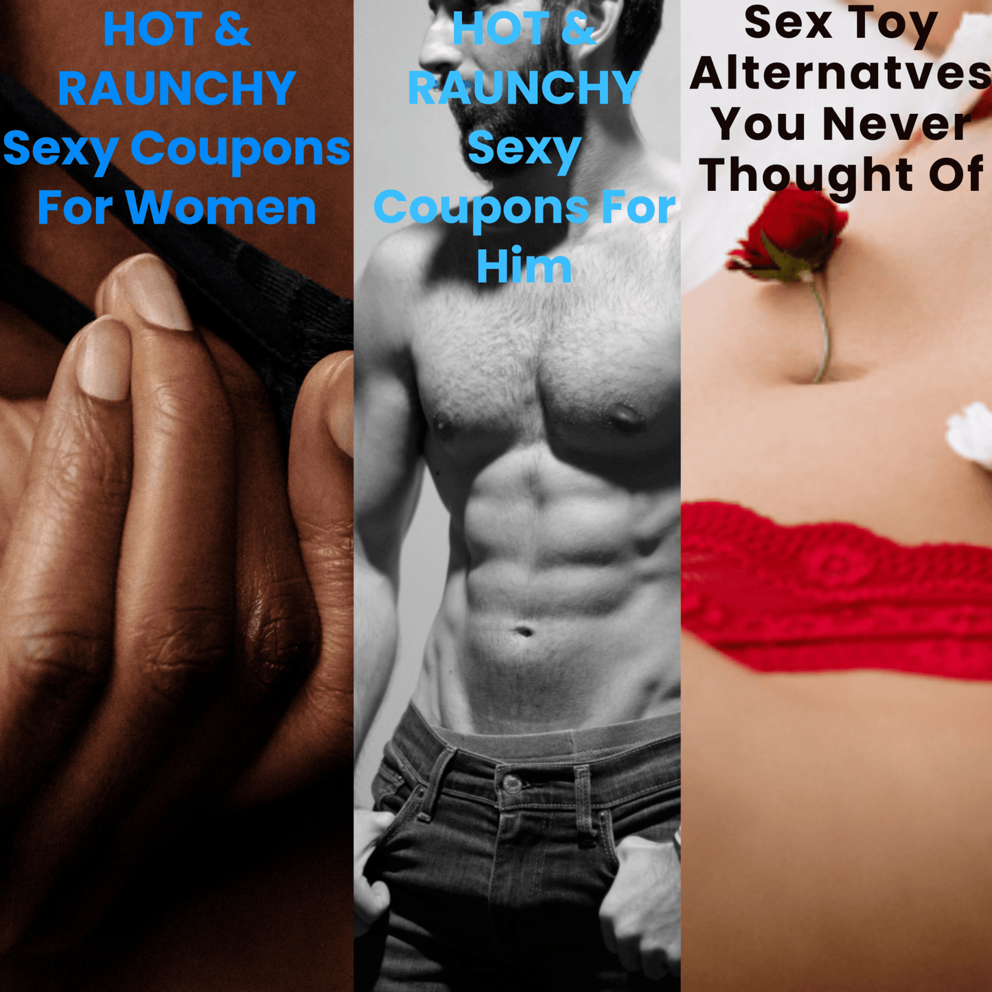 Sex Toy Alternatives + Sexy Coupons For Him & Her - Comfy Simplicity