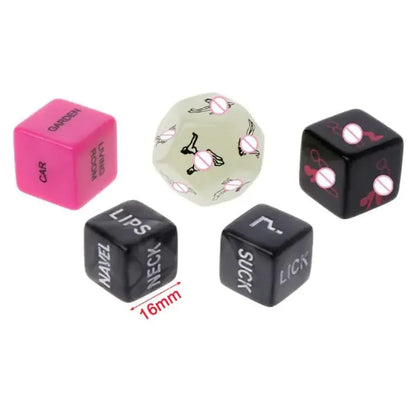 Hot & Raunchy Couple Dice Set